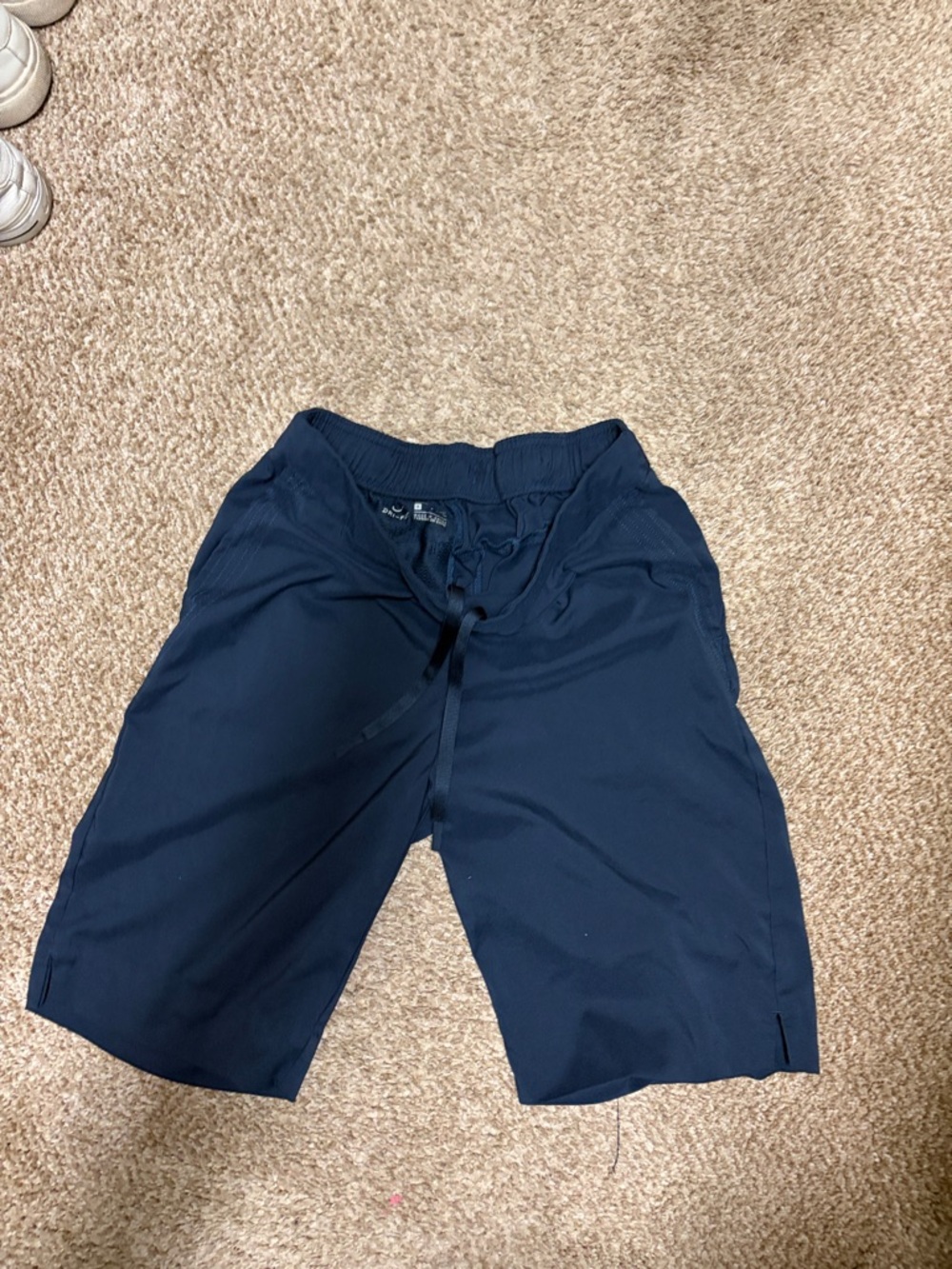 Nike Men's Navy Athletic Drawstring Shorts
